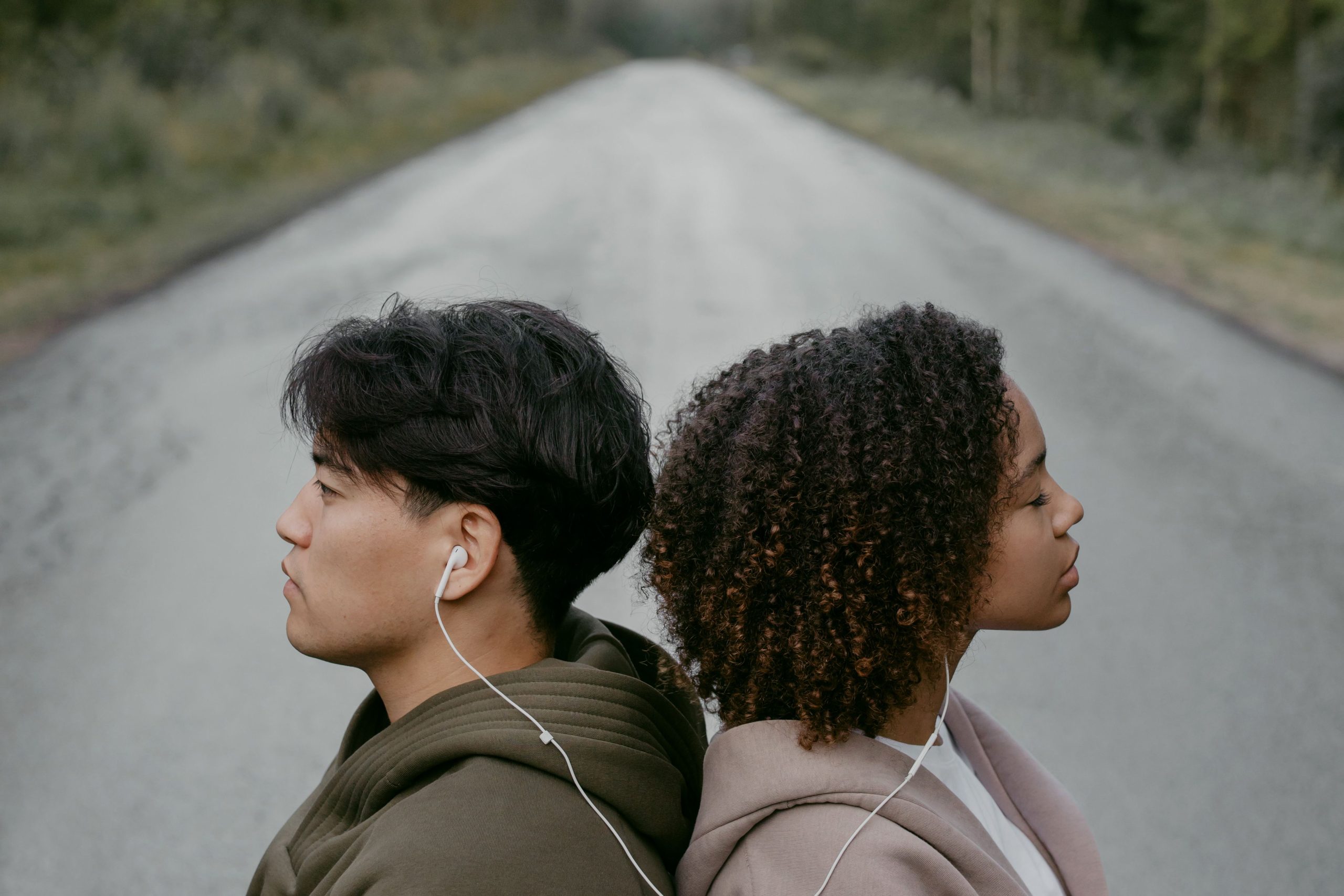 Pareja atravesando una crisis de pareja