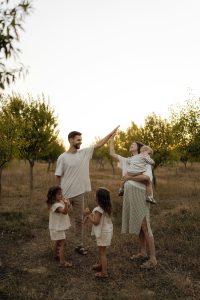 Pareja que ha decidido tener hijos