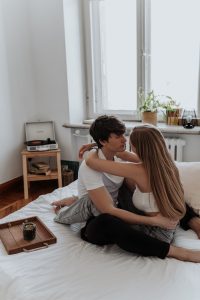 Pareja sin dolor en su experiencia de intimidad sexual